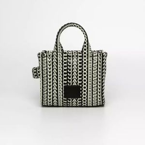 Marc Jacobs Black and White Crossbody Bag